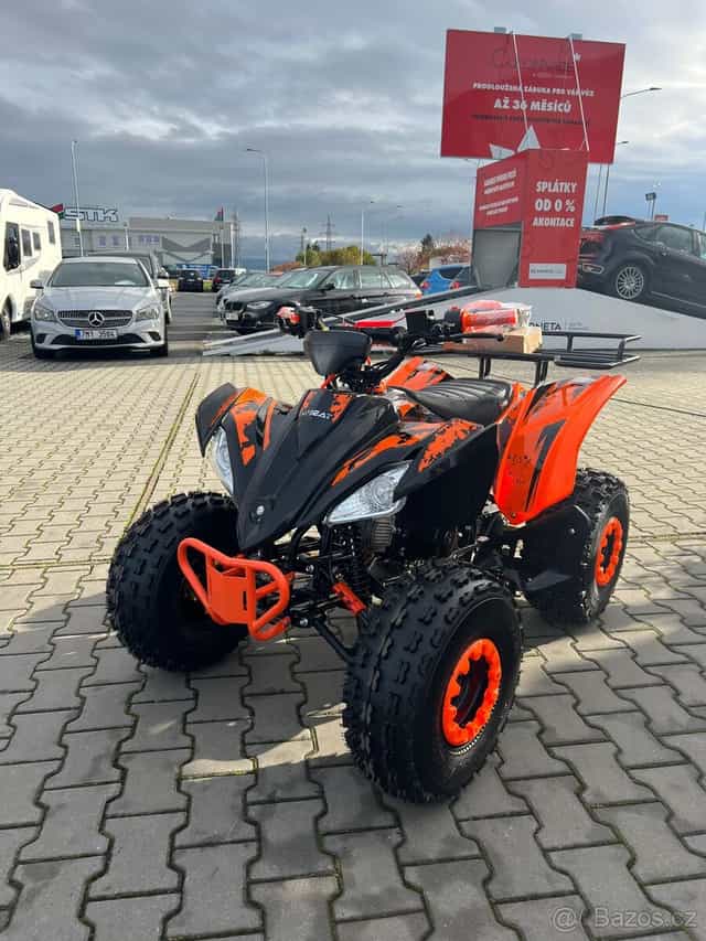 Dětská čtyřkolka UpBeat Shadow 125cc 3G8 - Oranžová