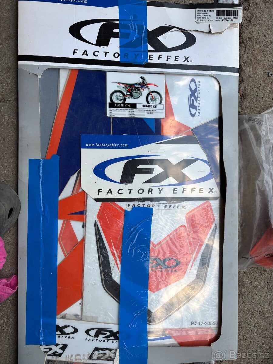 Plasty a polepy Ktm 2011-2013