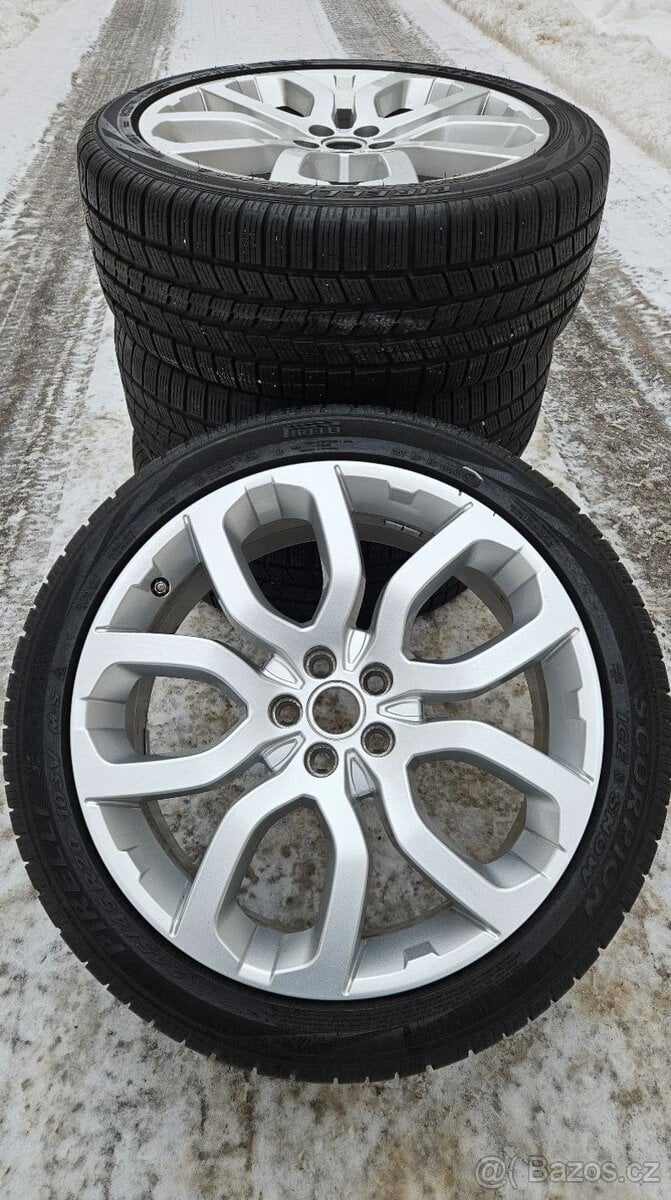 Originální ALU kola Land Rover 20" 5x108 – Pirelli