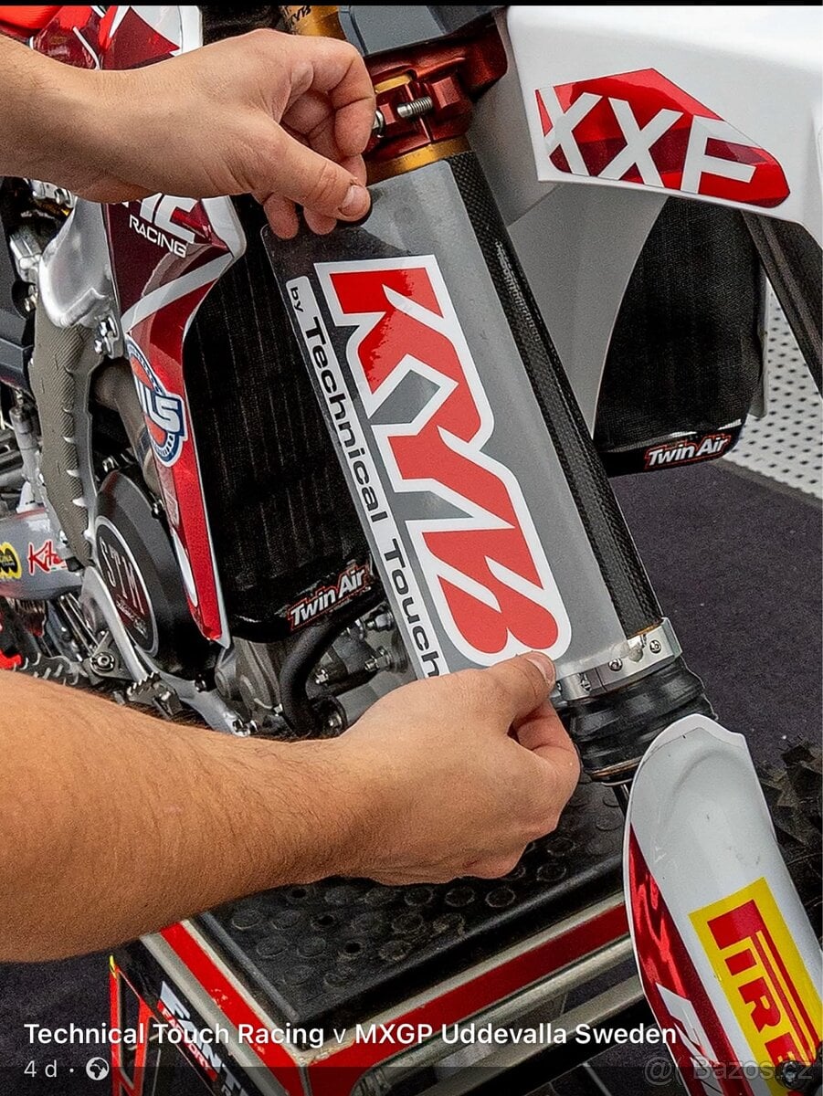 Yamha. Yz450f , Yz250f perování z dílny MXGP