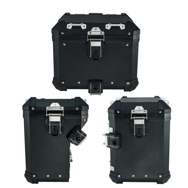 Orig. černé hliníkové kufry BMW R1250GS/A R1200GS/A F850 GSA