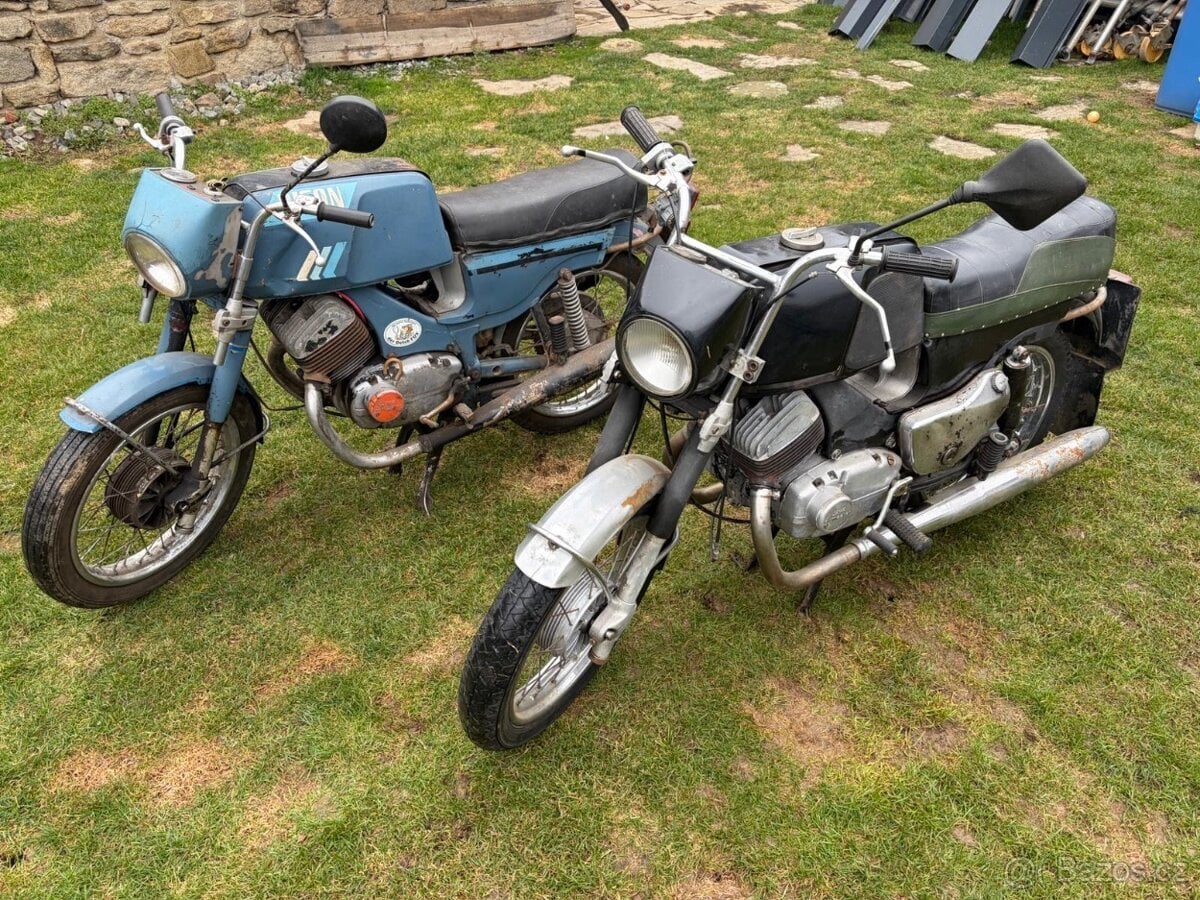 Jawa 350/633 a Jawa 250/623 - Bizon