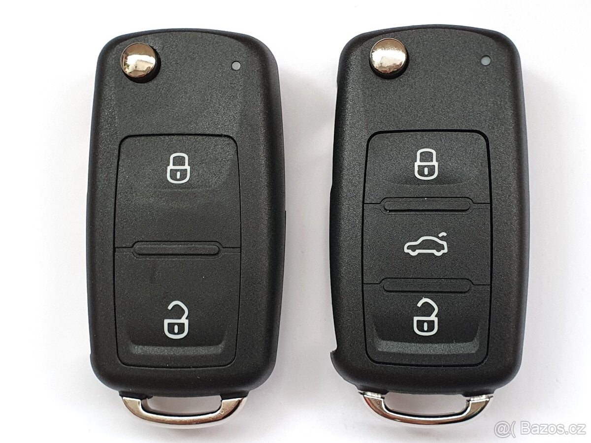 Klíč Volkswagen Škoda Seat. Klíč Vw Amarok, Beetle, Caddy,