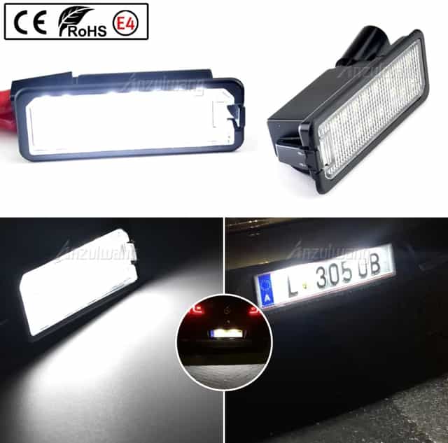 LED PODSVÍCENÍ SPZ VW GOLF PASSAT
