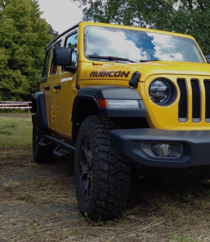 Nerf steps black Smittybilt - Jeep Wrangler JL nášlapy