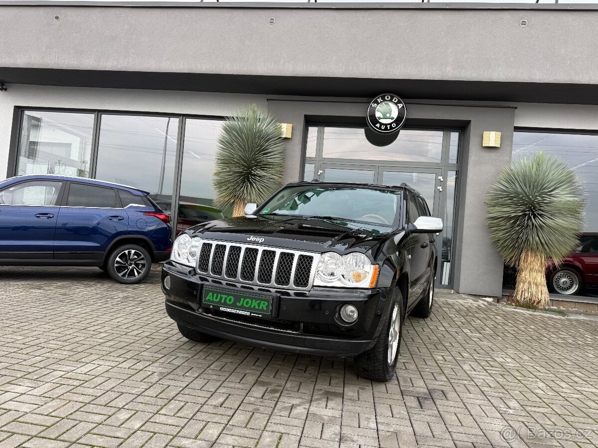 Jeep Grand Cherokee 3,0 CRD 4X4 OVERLAND 1. MAJITEL TV ČR