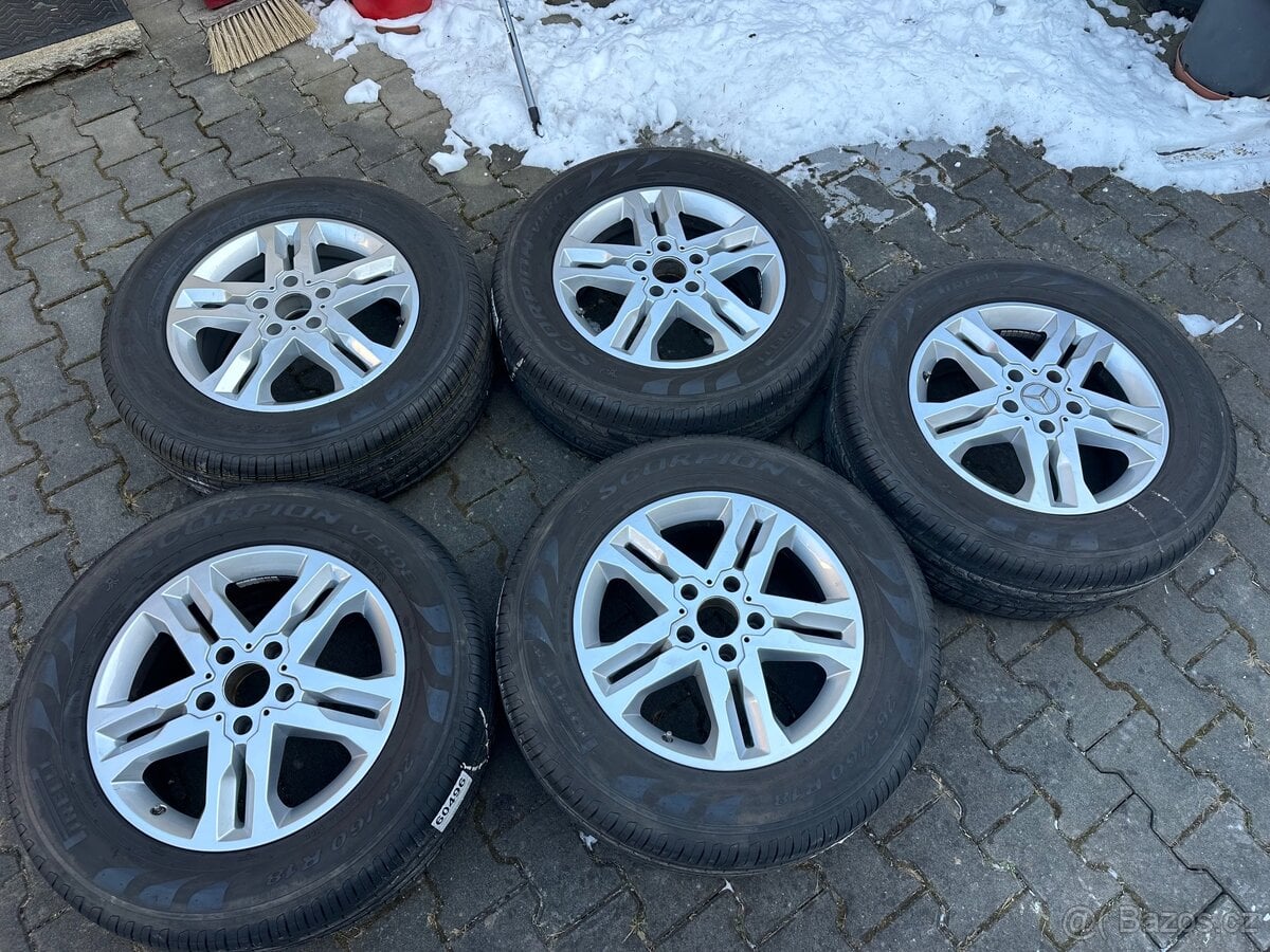 ORIGINÁL ALU MB G Class - 265/60 R18