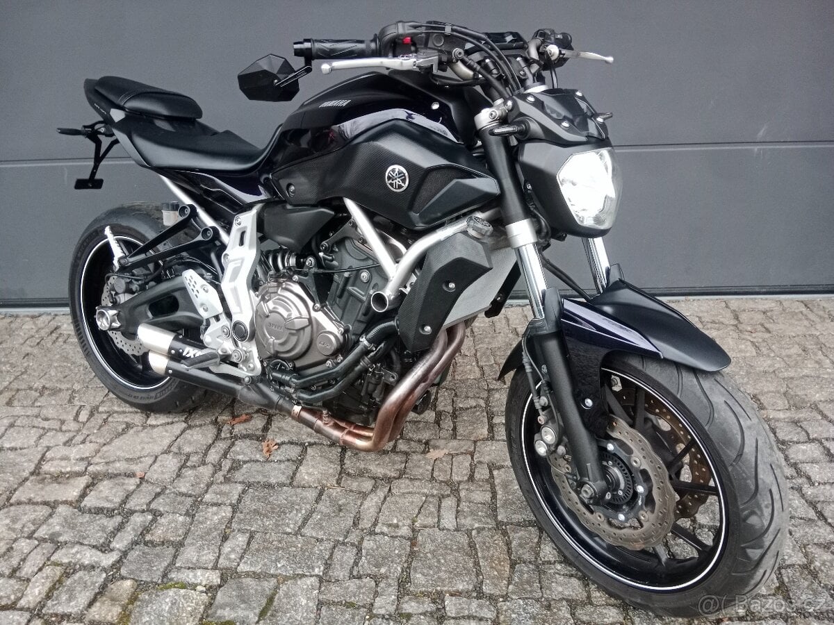 Yamaha MT-07 r.v.2014 - ABS, IXIL , 2.Majitelka - 55kW
