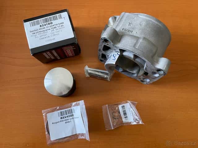 Prodám válec KTM SX65 s pístní sadou Wossner