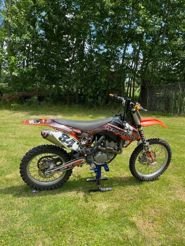 KTM SX-F 250 4 stroke 2017 stříkačka startér