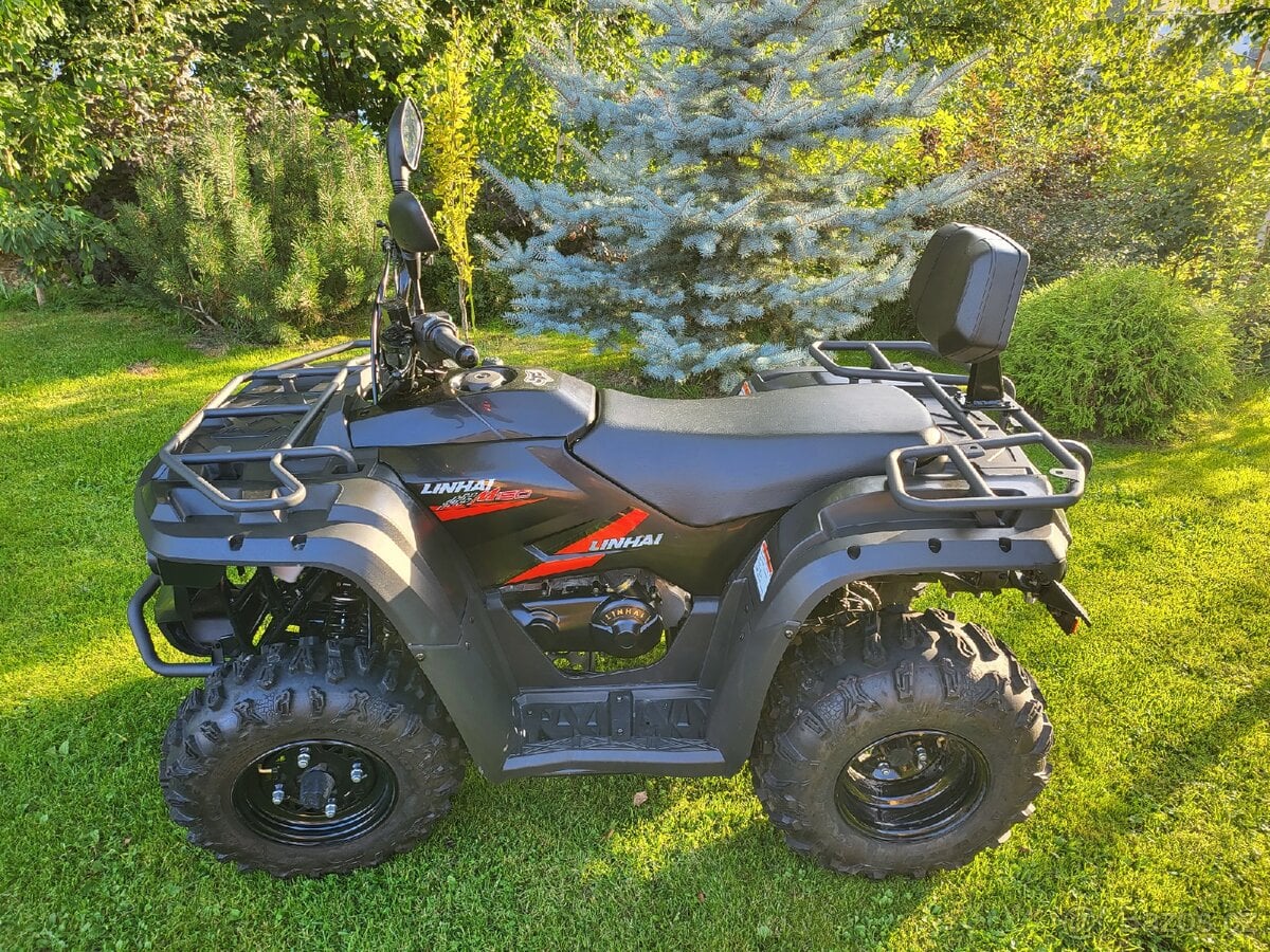 Čtyřkolka Linhai M150 - najeto pouze 400 km jako nová