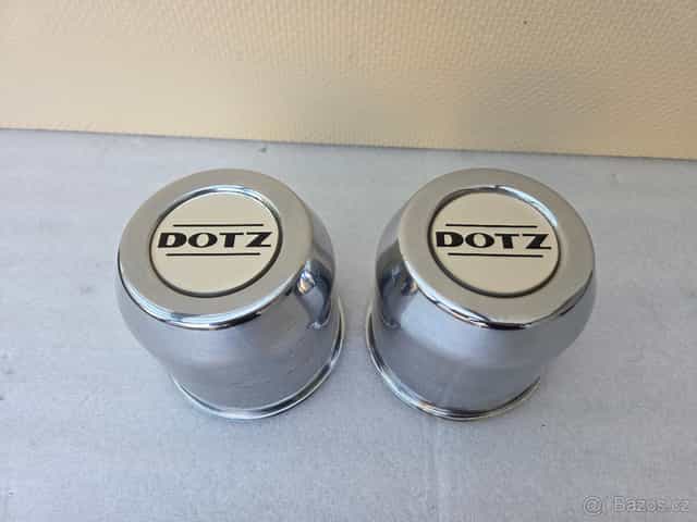 2x Středová krytka DOTZ ZO5010 (chrom) – Pro Off-road / 4x4