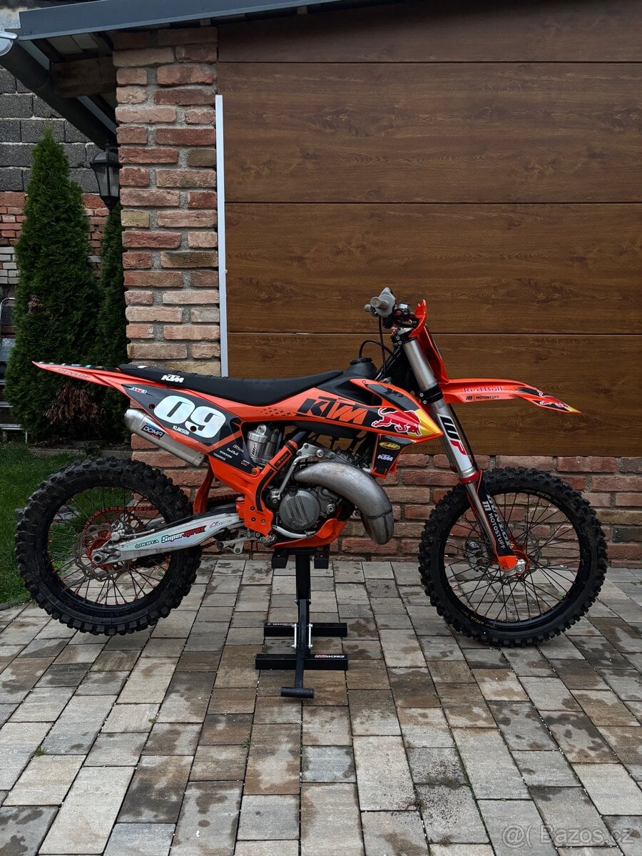 Ktm sx 125 2t, krásný stav a mnoho doplňků