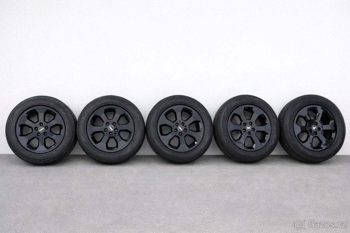 Sada 5x Alu kol a pneu na Land Rover Defender R20