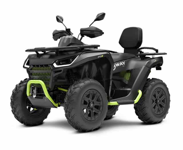 Nová čtyřkolka Segway AT6L Limited s Bílou SPZ