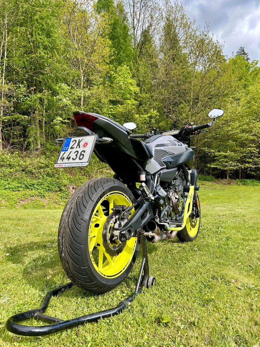 Motocykl MT07 - 2017/ABS