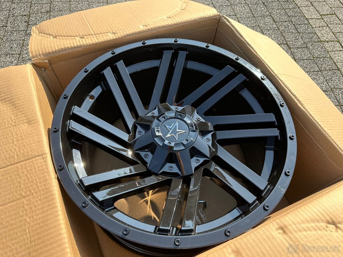 Alu kola 20” Jeep Wrangler 5x127 možnost 5x135