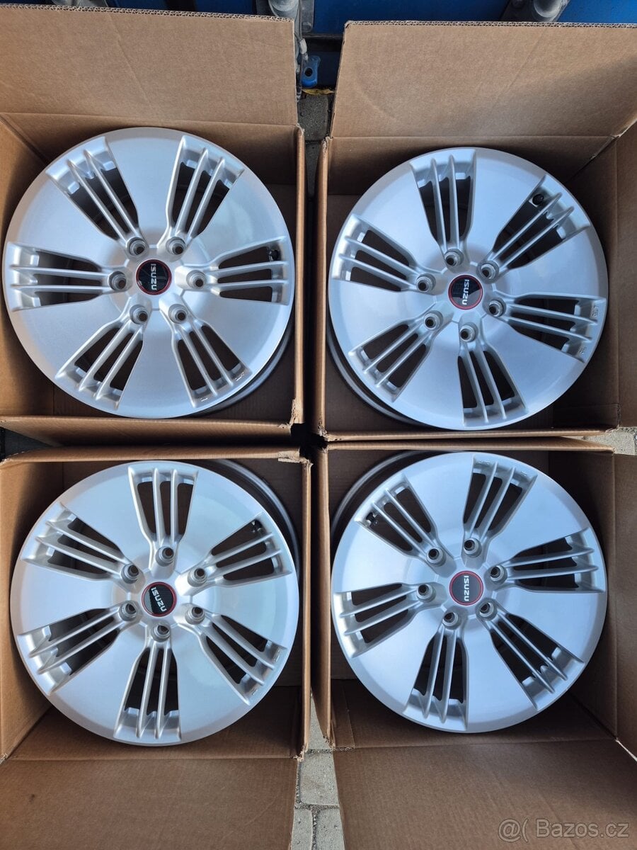 Prodam originalni alu kola Isuzu D-max R18 6x139,7