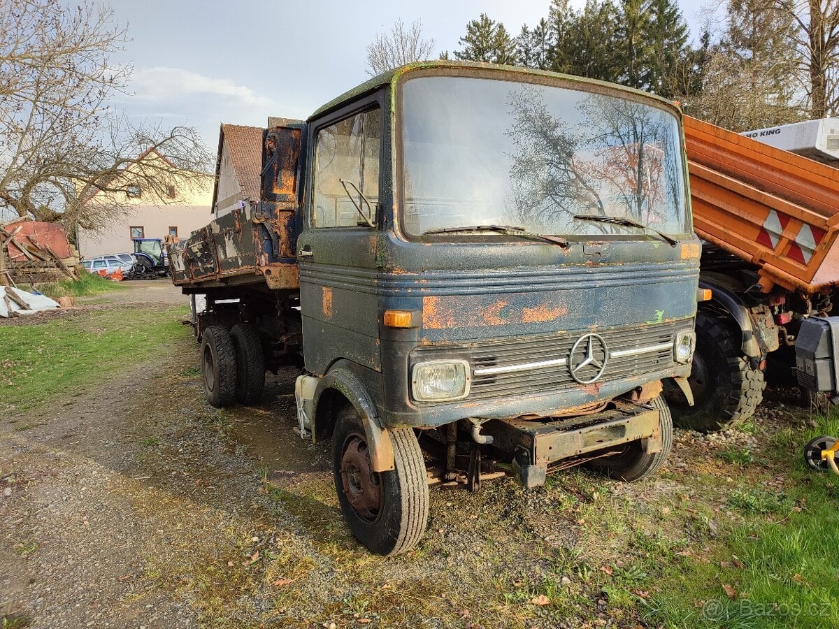 Mercedes LPK 811 sklápěč rok 1973