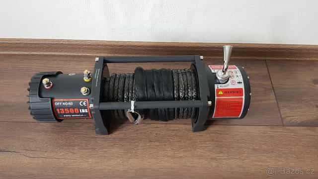 Naviják 13500 lbs se syntetickým lanem