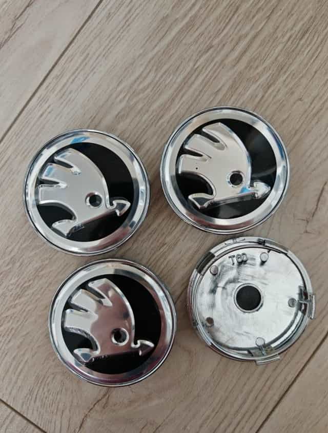 Středové krytky pokličky loga Volkswagen 60 mm