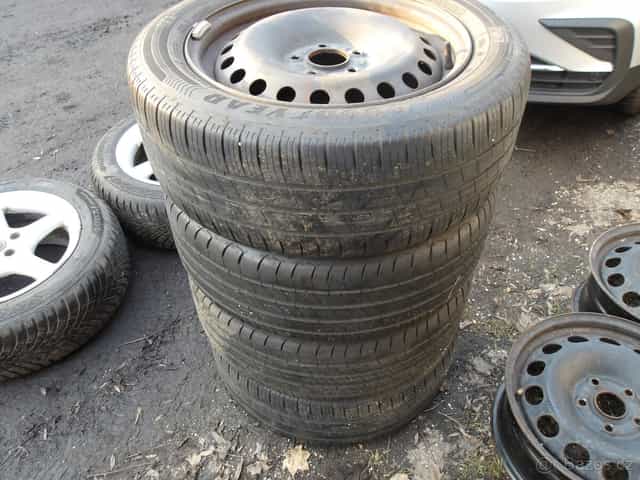 4x disk (5x108) letní pneu goodyear 205/55 r16