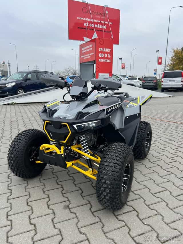 Dětská čtyřkolka FUN 125cc 3G8 - žlutá model 2026