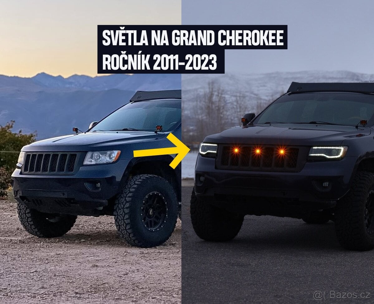 Světla na Jeep Grand Cherokee 2011-2013