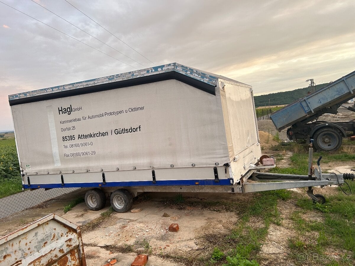 Vozík na přepravu automobilů alu 2700kg