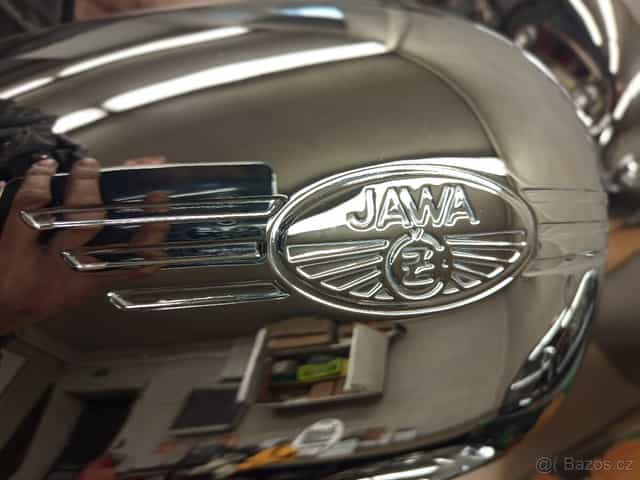 Nádrže Jawa - chrom