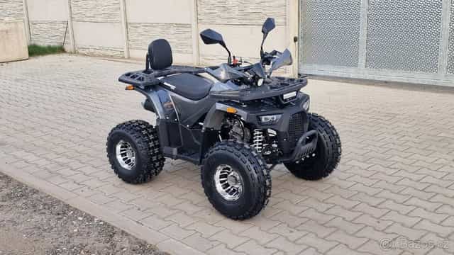 Dětská čtyřtaktní čtyřkolka ATV Hunter II 125ccm Deluxe carb