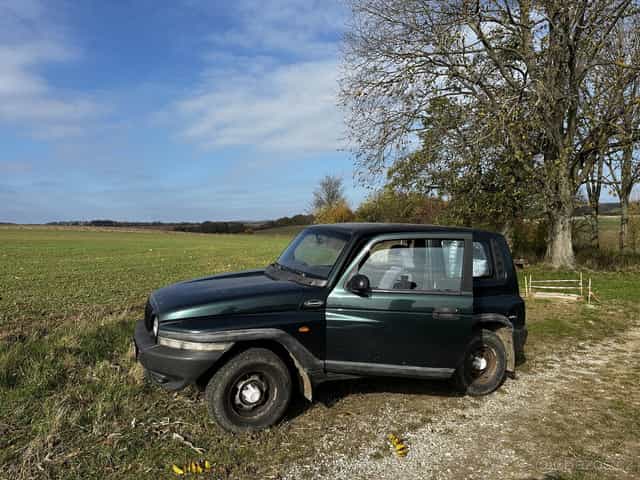 Korando 4x4, klima, tažné, jen 165 tkm, plně funkční