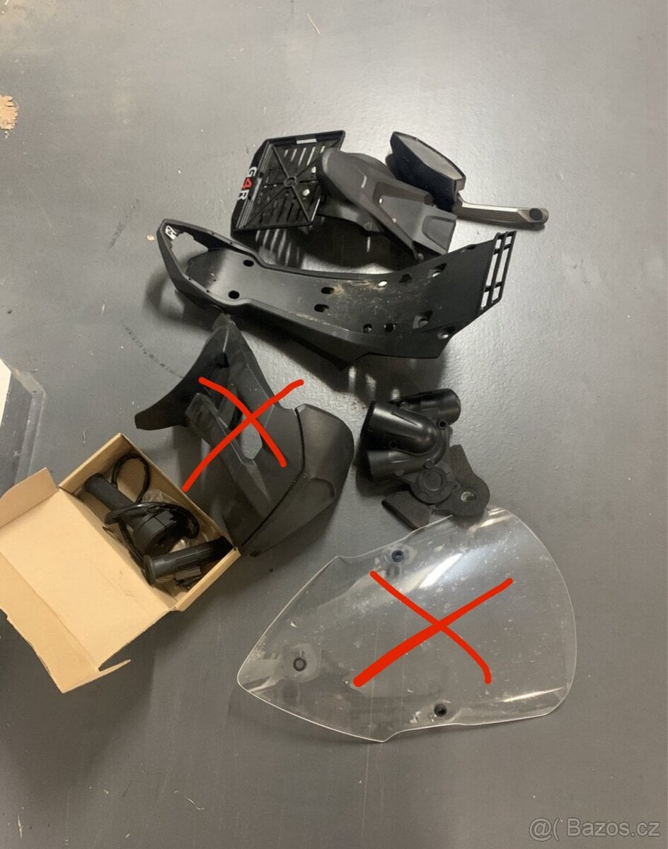 Prodám díly na Ducati Multistrada 1260