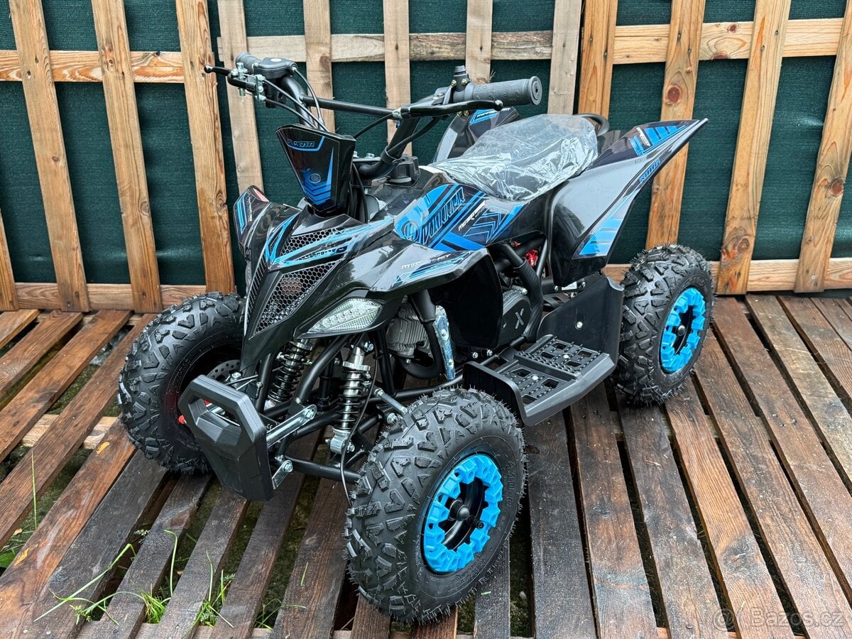 Mini Čtyřkolka 49ccm2T modrá A052