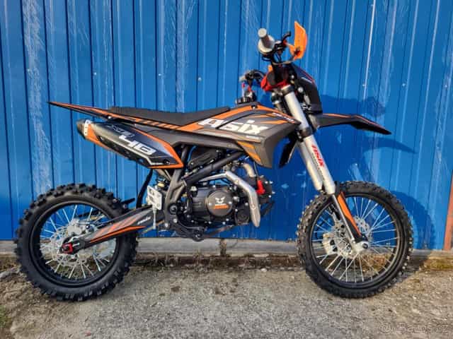 Pitbike ASIX XB-48 125ccm 17"/14" E-START + světlo