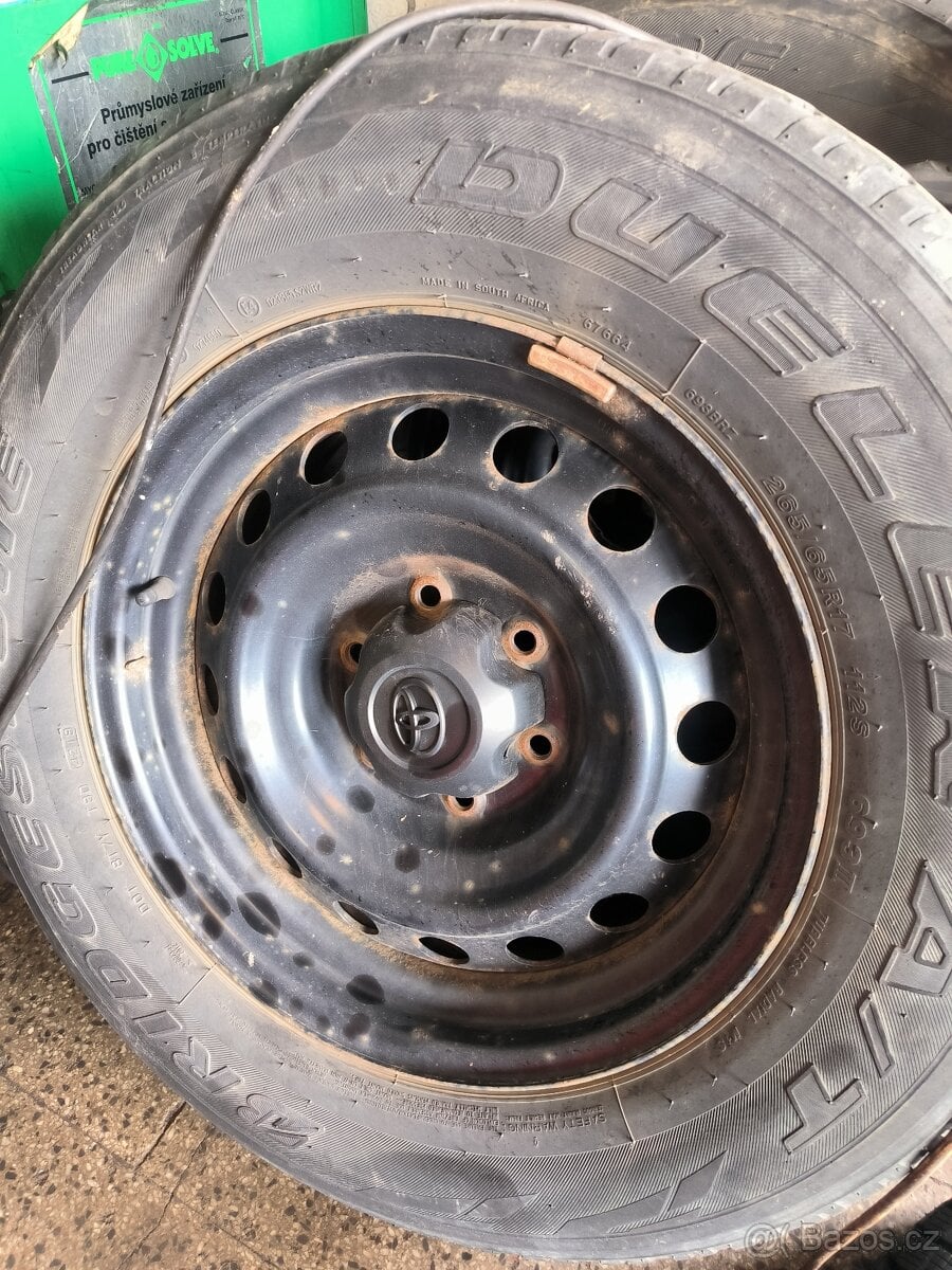 Plechové disky Hilux/Navara