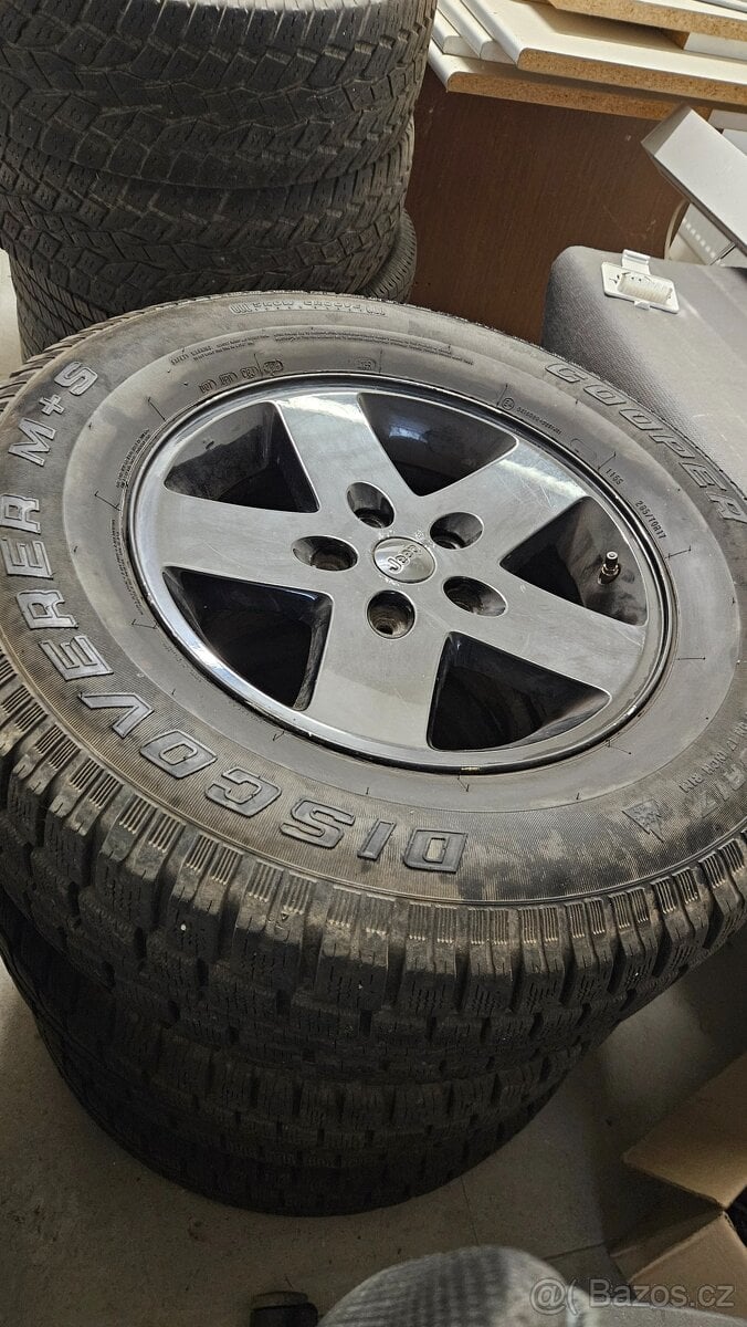 Prodám original alu jeep wrangler jk