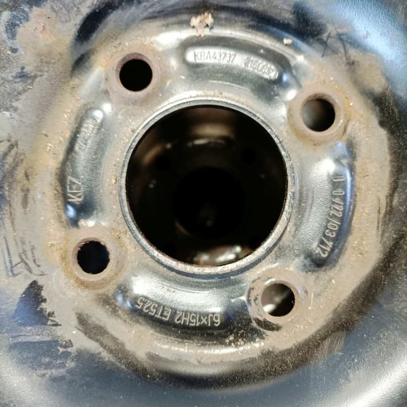 15" plechová kola – 4x108 – FORD (Fiesta, Fusion, MAZDA) D