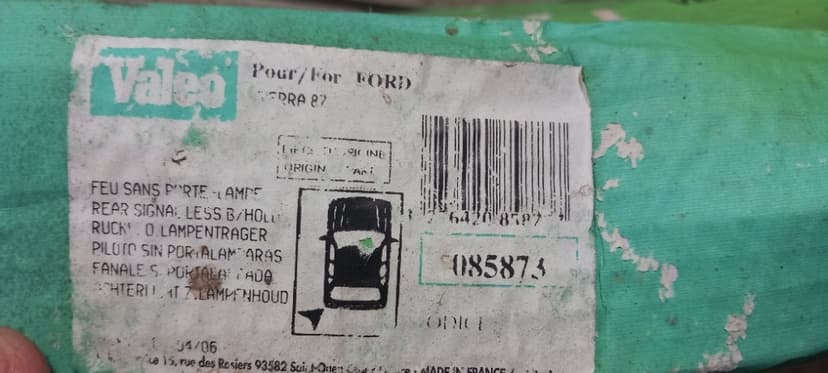 Ford Sierra 1989 - Zadní levé světlo