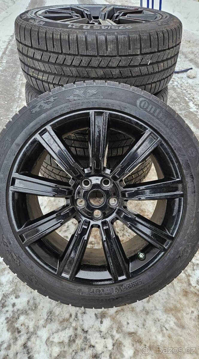 TOP originální ALU kola Land Rover 21" – 5×120, Co