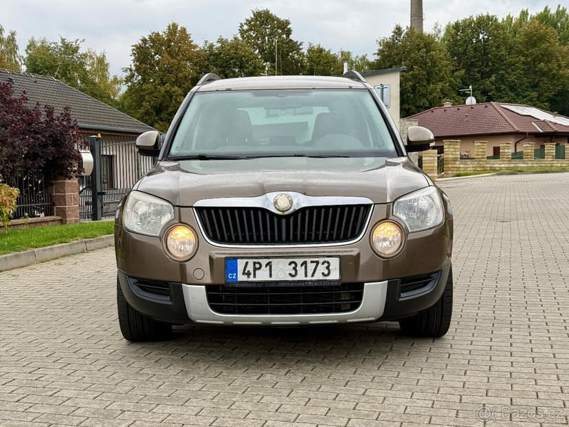 Škoda Yeti 2.0 TDi 103kW 4x4, tažné, výhřev, klima