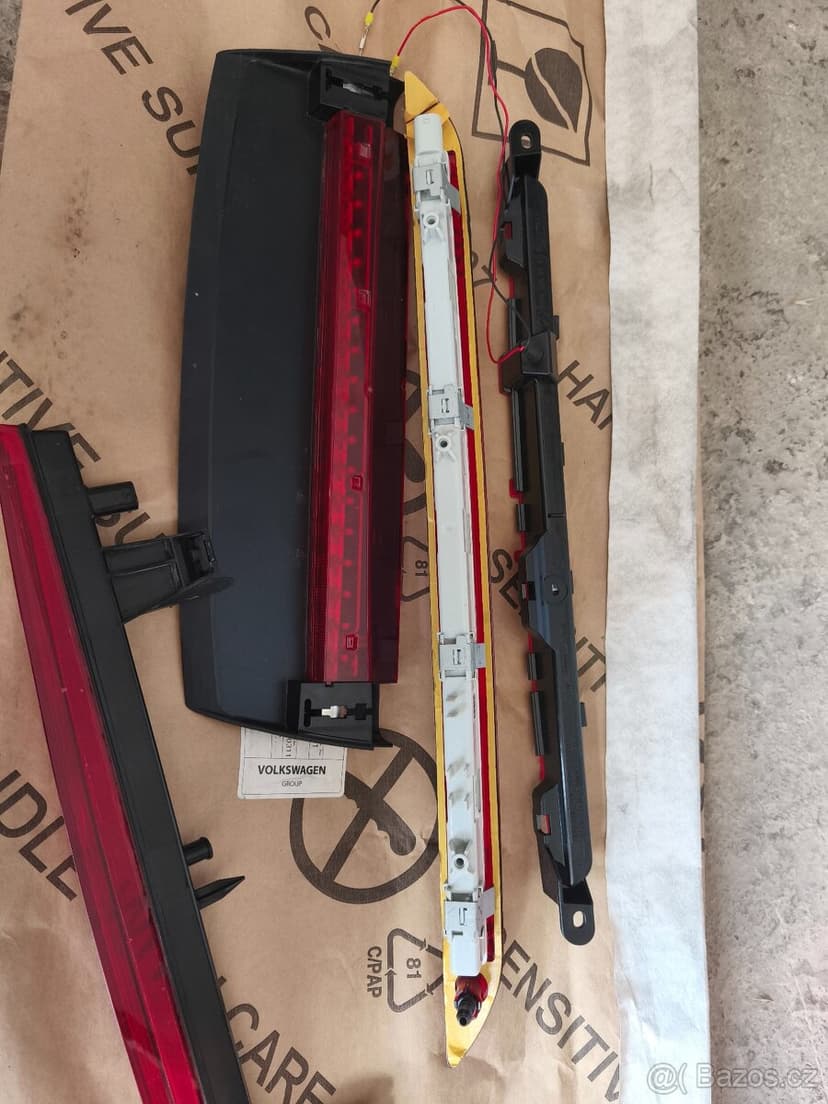 Tretí brzdove světlo Audi C8 Mercedes vito, A, B , C BMW x1