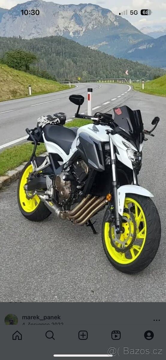 Prodám výfuk Akrapovič na honda cb650 2014/2022