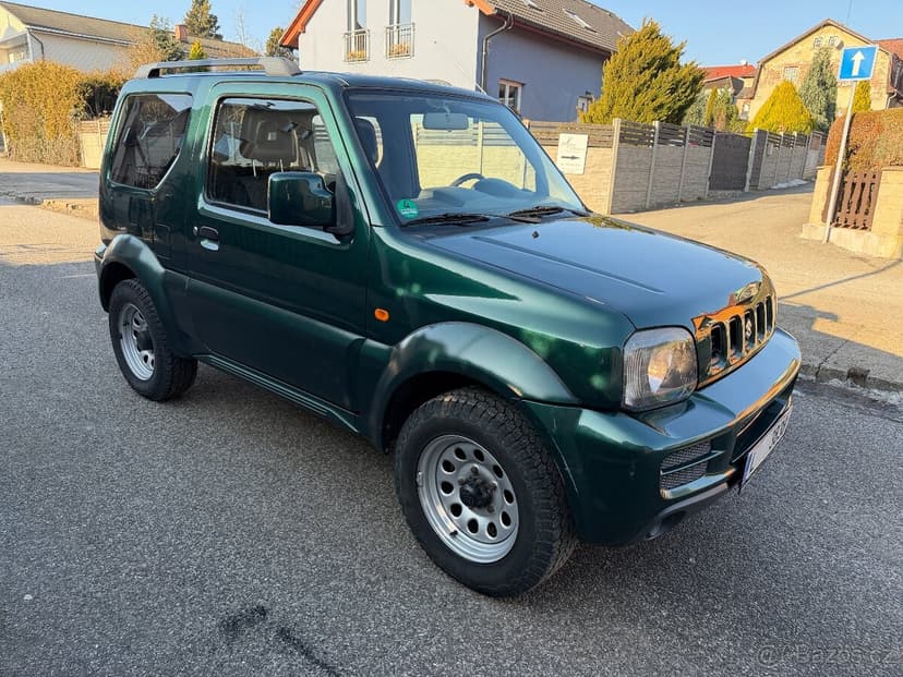 Suzuki Jimny 1.3i 63kW 4x4, po olejovém servise, STK do 6/27