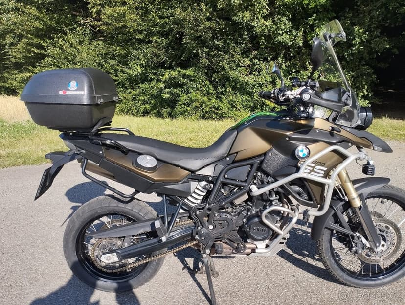 BMW F800GS, 2013, Vario kufry, nové pneu