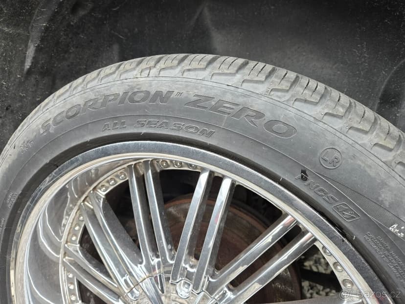 Hliníkové disky 6x139,7 + pneu 285/45r22