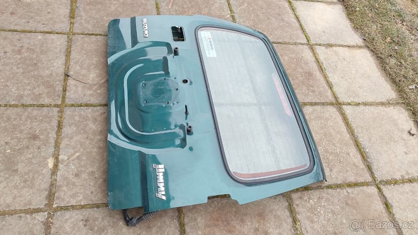 Suzuki Jimny – Dveře kufru celoplech zelené