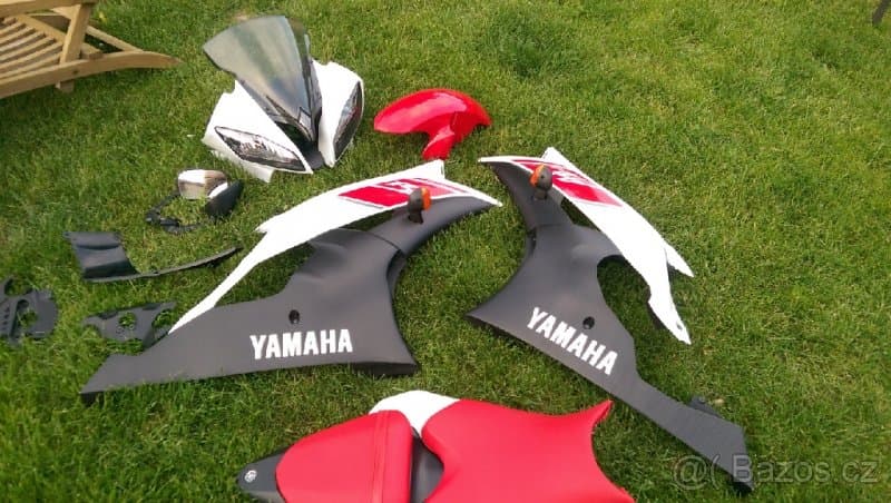 Yamaha R6 2010 kompletní kapoty