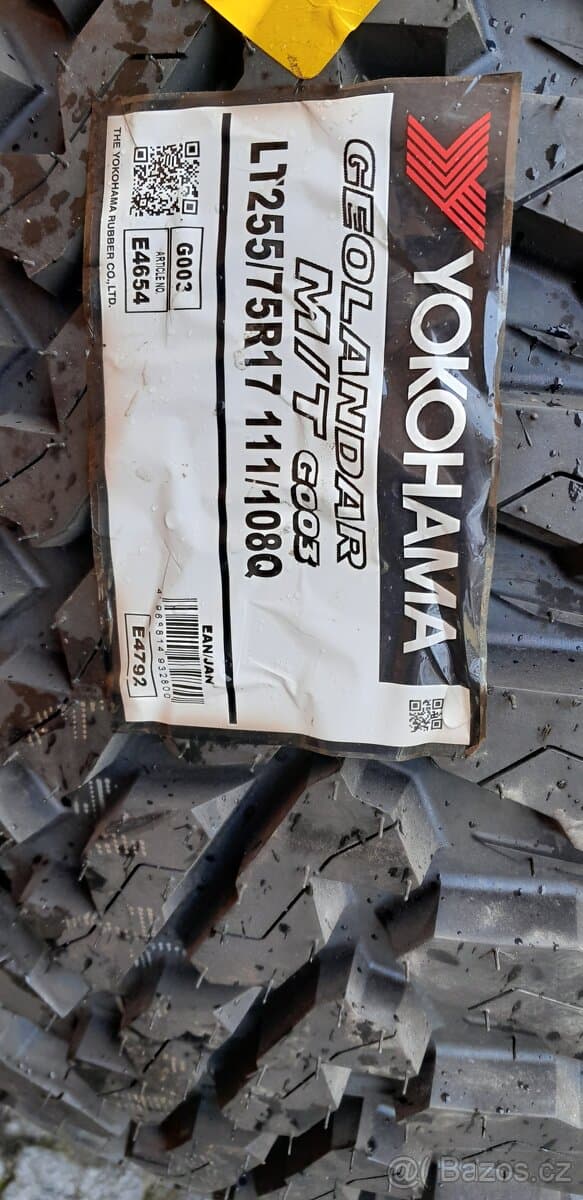 YOKOHAMA Geolandar M/T G003 off- road