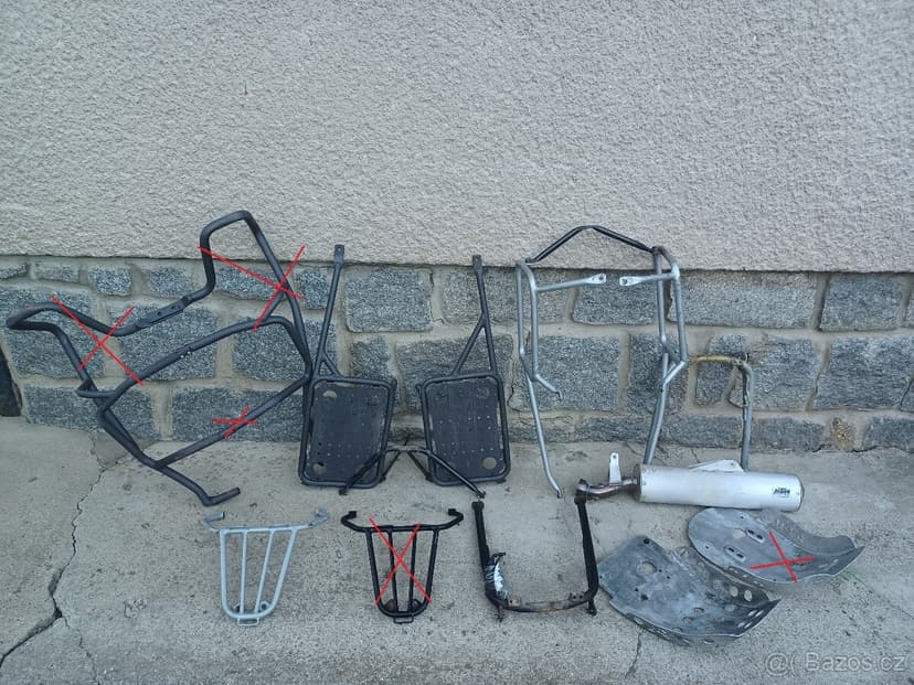 KTM LC4 640 - 620 NOSIČE BOČNÍ ...